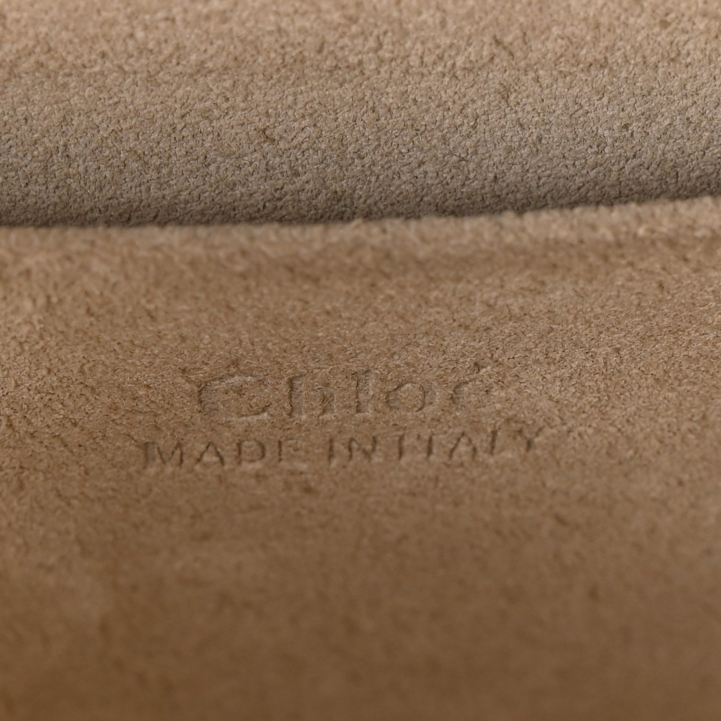 Calfskin Suede Small Nile Bracelet Bag Off White