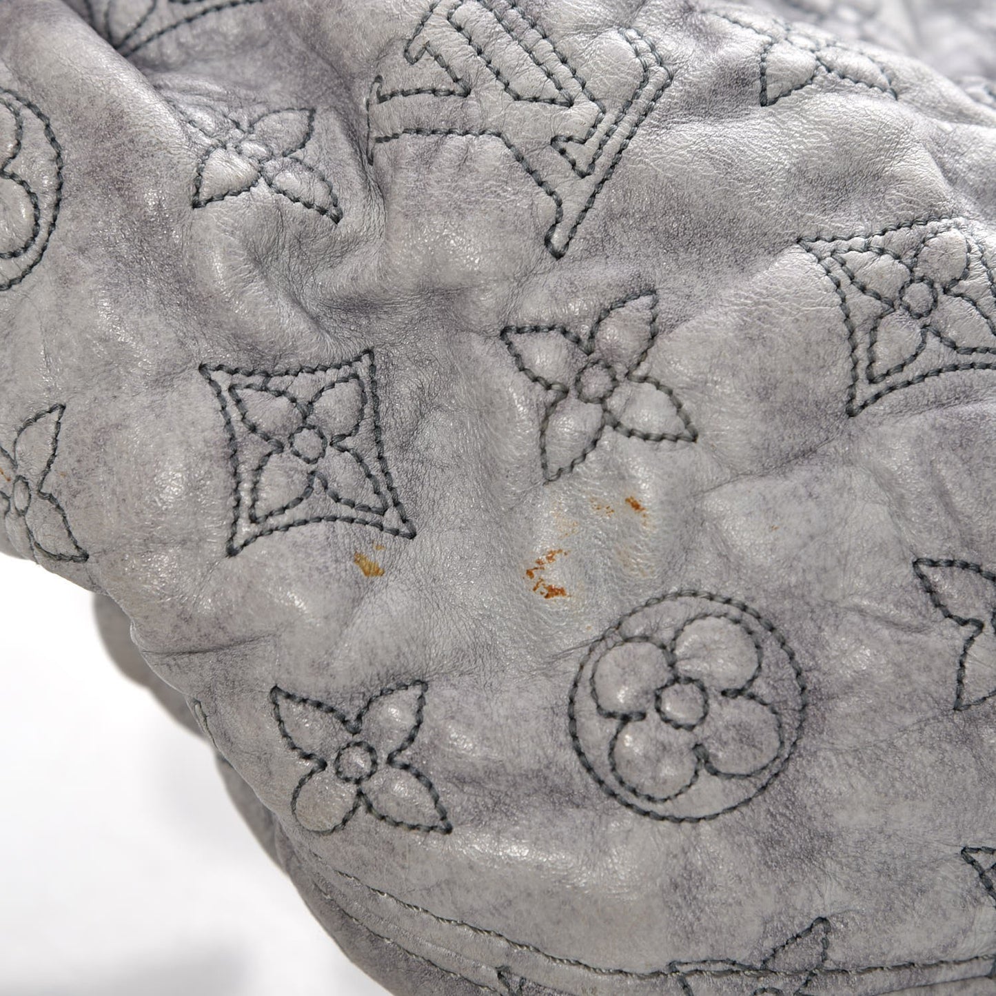Lambskin Olympe Nimbus GM Gris Perle