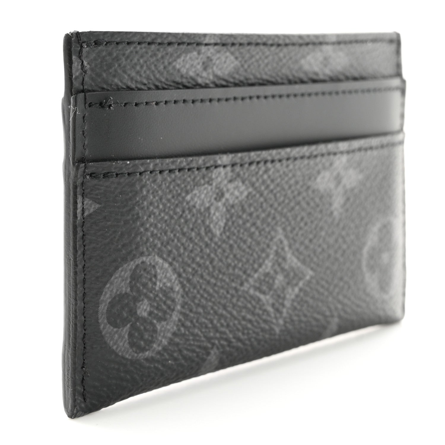 Louis Vuitton Monogram Eclipse Porte-Cartes Double Card Holder 3 of 9