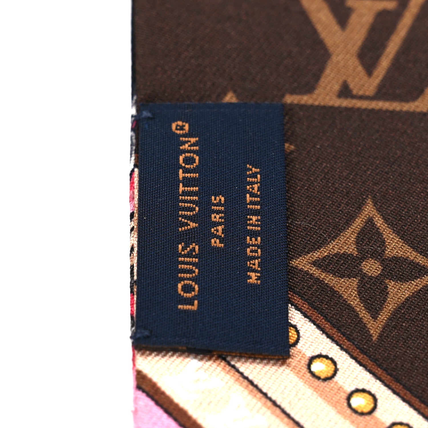 Louis Vuitton Silk Ultimate Monogram BB Bandeau Black 4 of 5