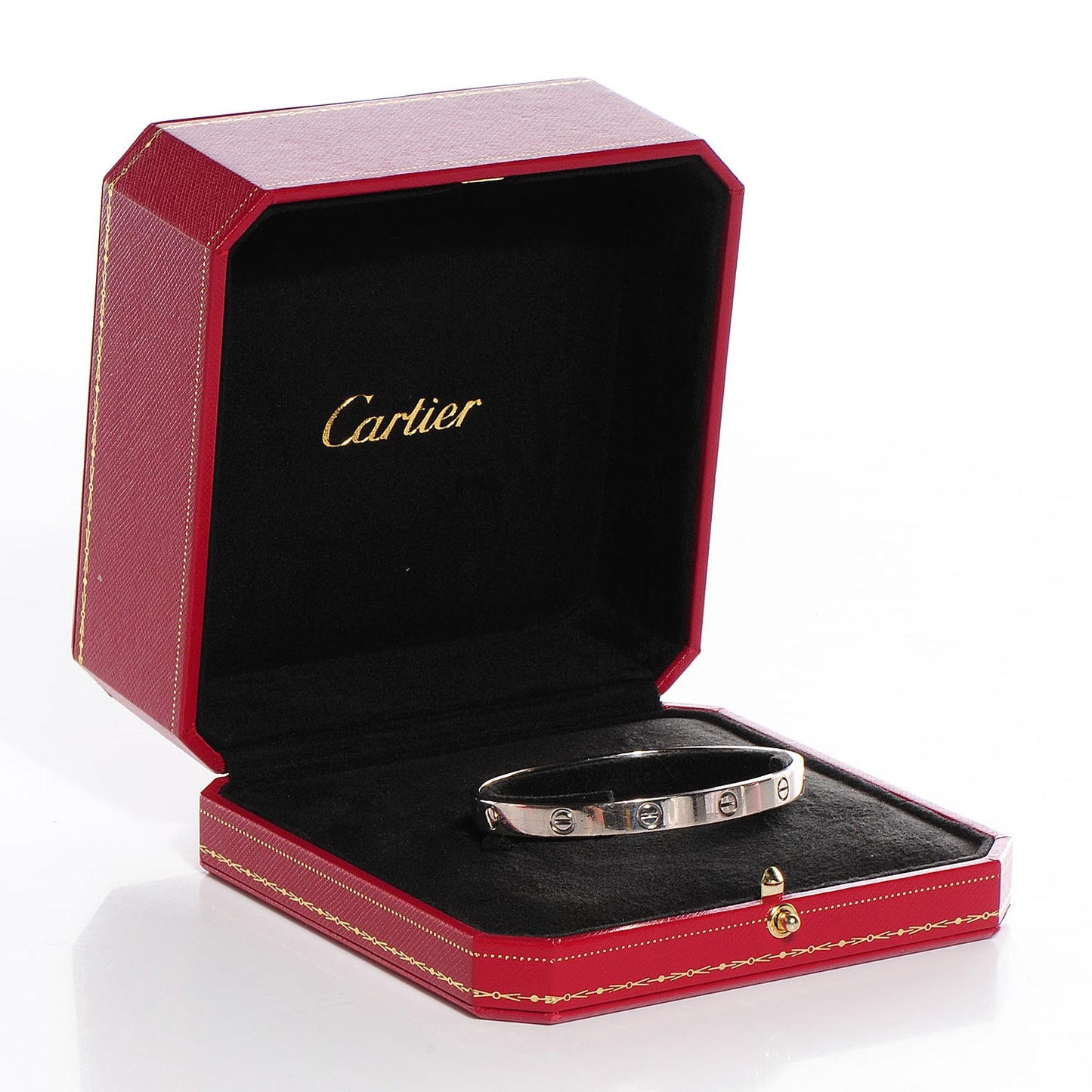 18K White Gold LOVE Bracelet 19