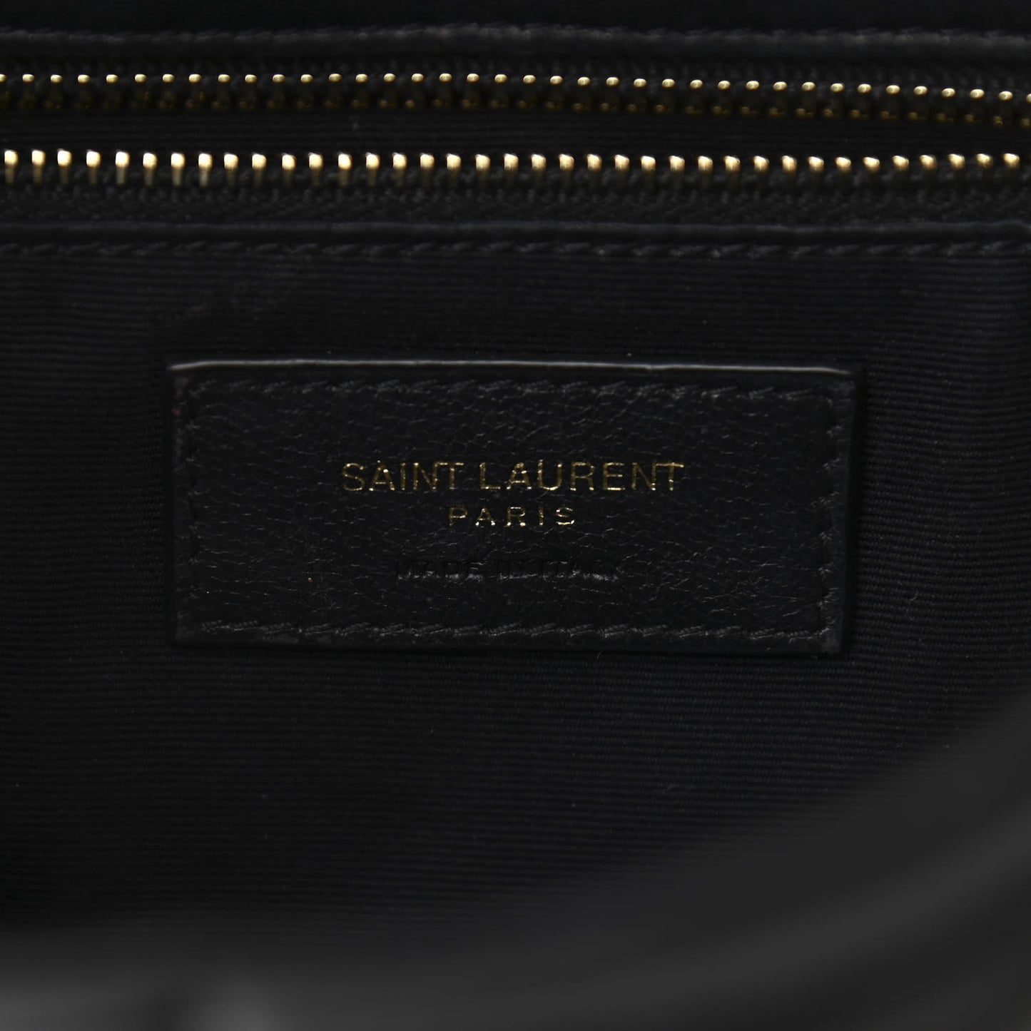 Lambskin Quilted Toy Loulou Puffer Monogram Chain Satchel Black