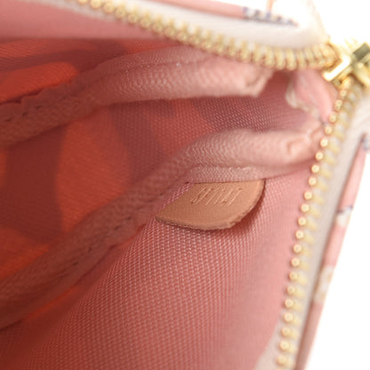 Louis Vuitton Damier Azur Tahitienne Mini Pochette Accessories 7 of 8