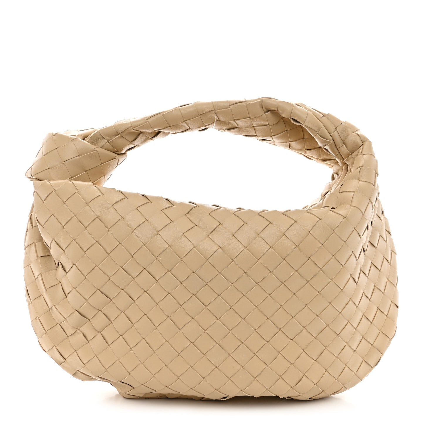 Nappa Intrecciato Teen Jodie Hobo Porridge