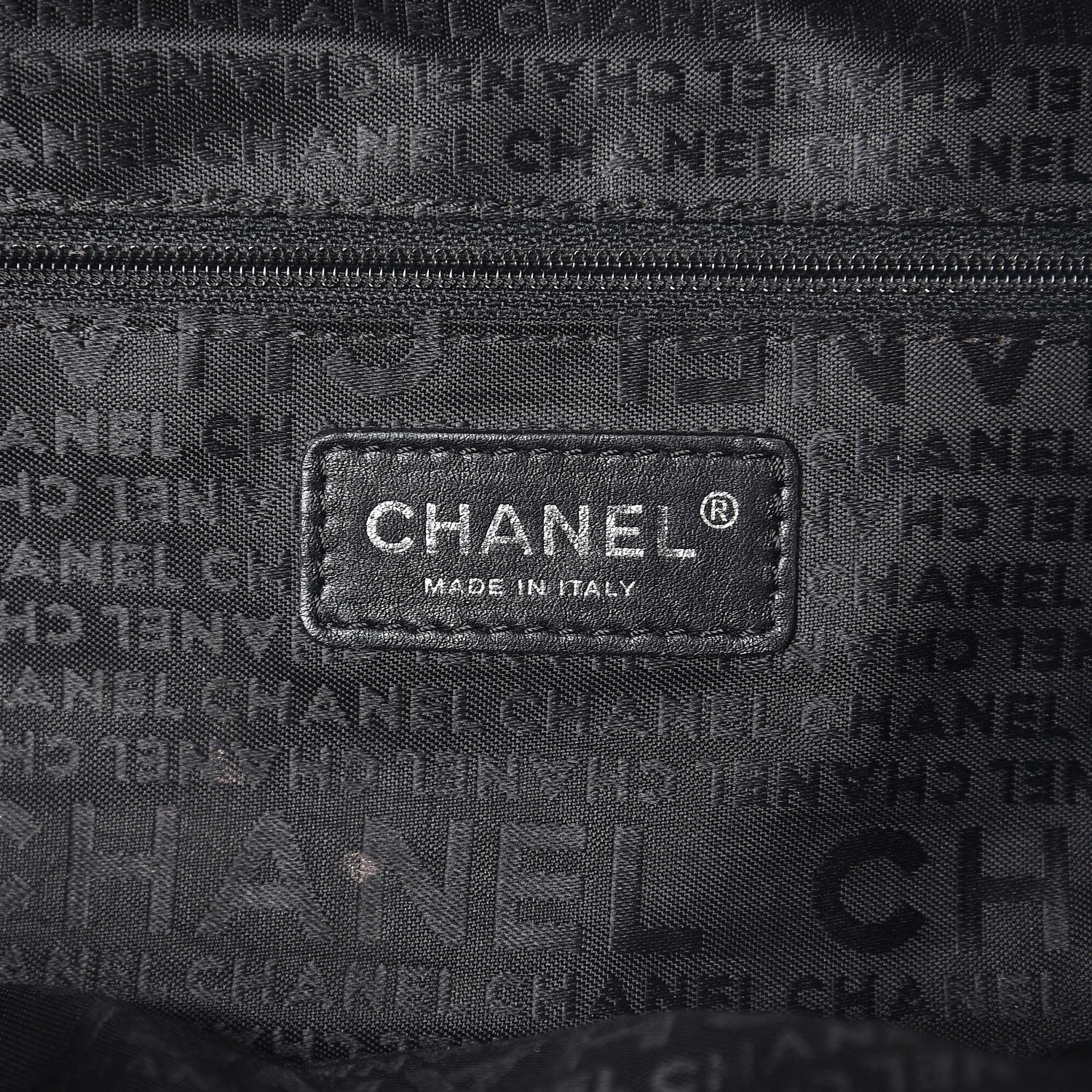 Chanel Caviar Square Stitched Medium Tote Black 6 of 7