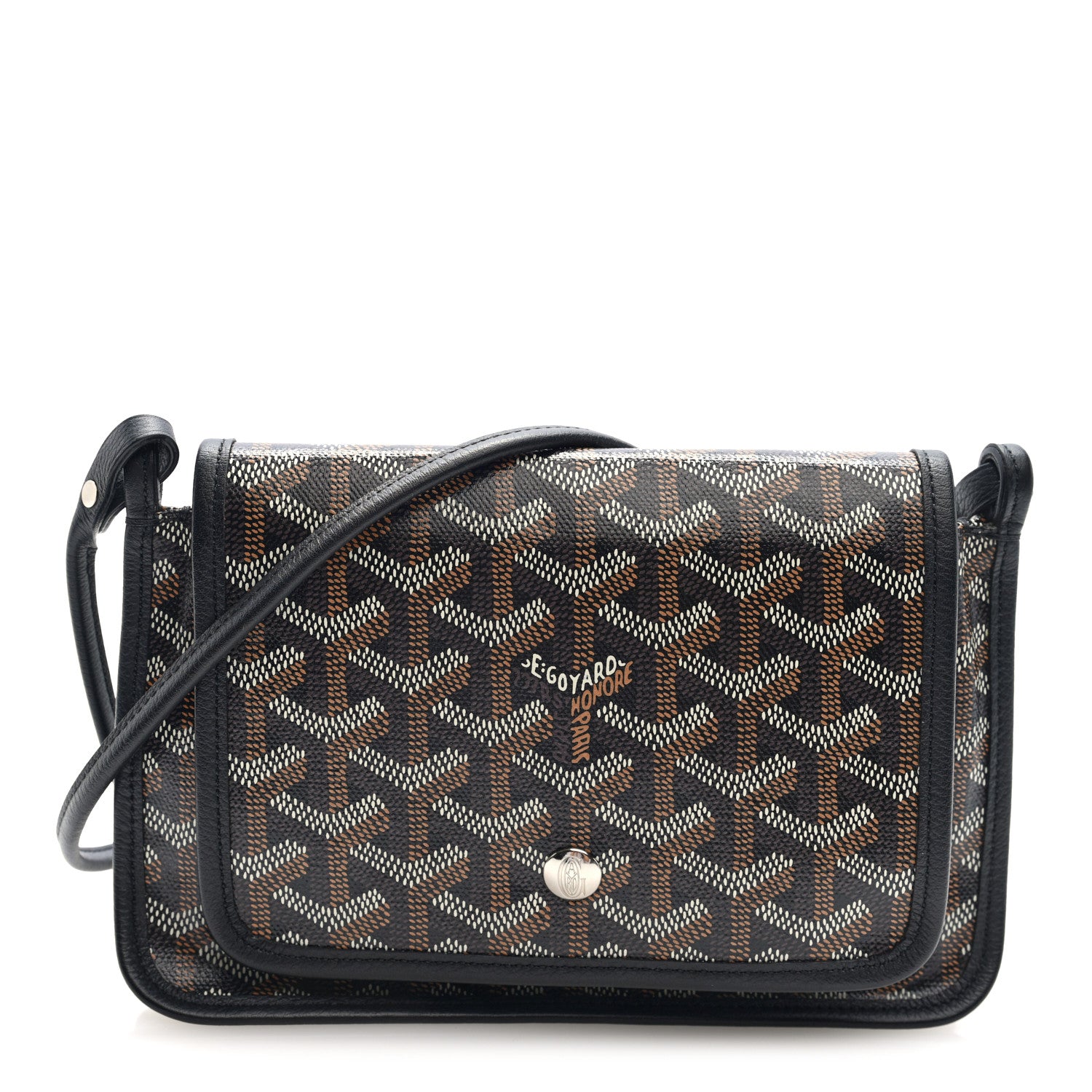 Goyard Goyardine Plumet Wallet Clutch Black 1 of 17