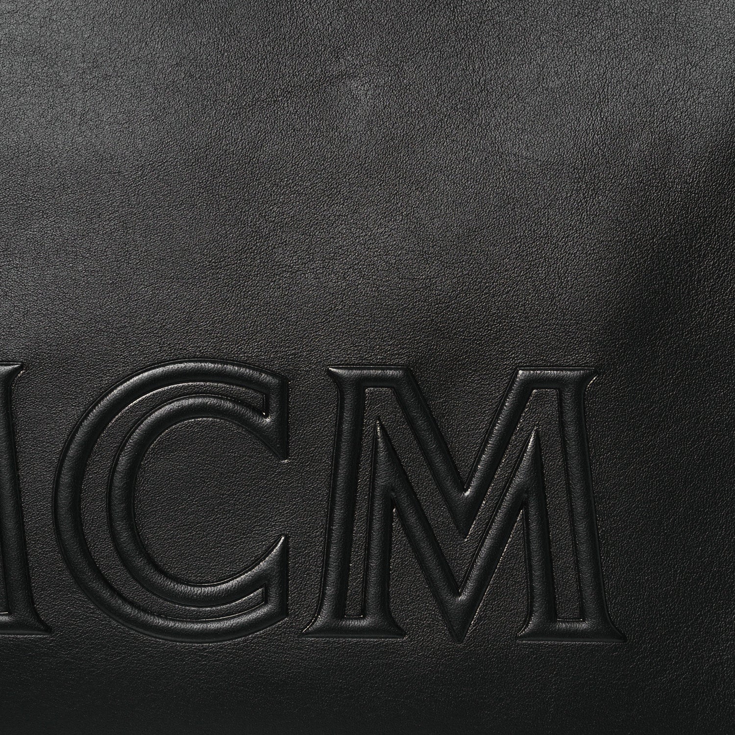 MCM Calfskin Aren Clutch Crossbody Black 8 of 11