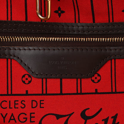 Louis Vuitton Damier Ebene Neverfull MM 6 of 14
