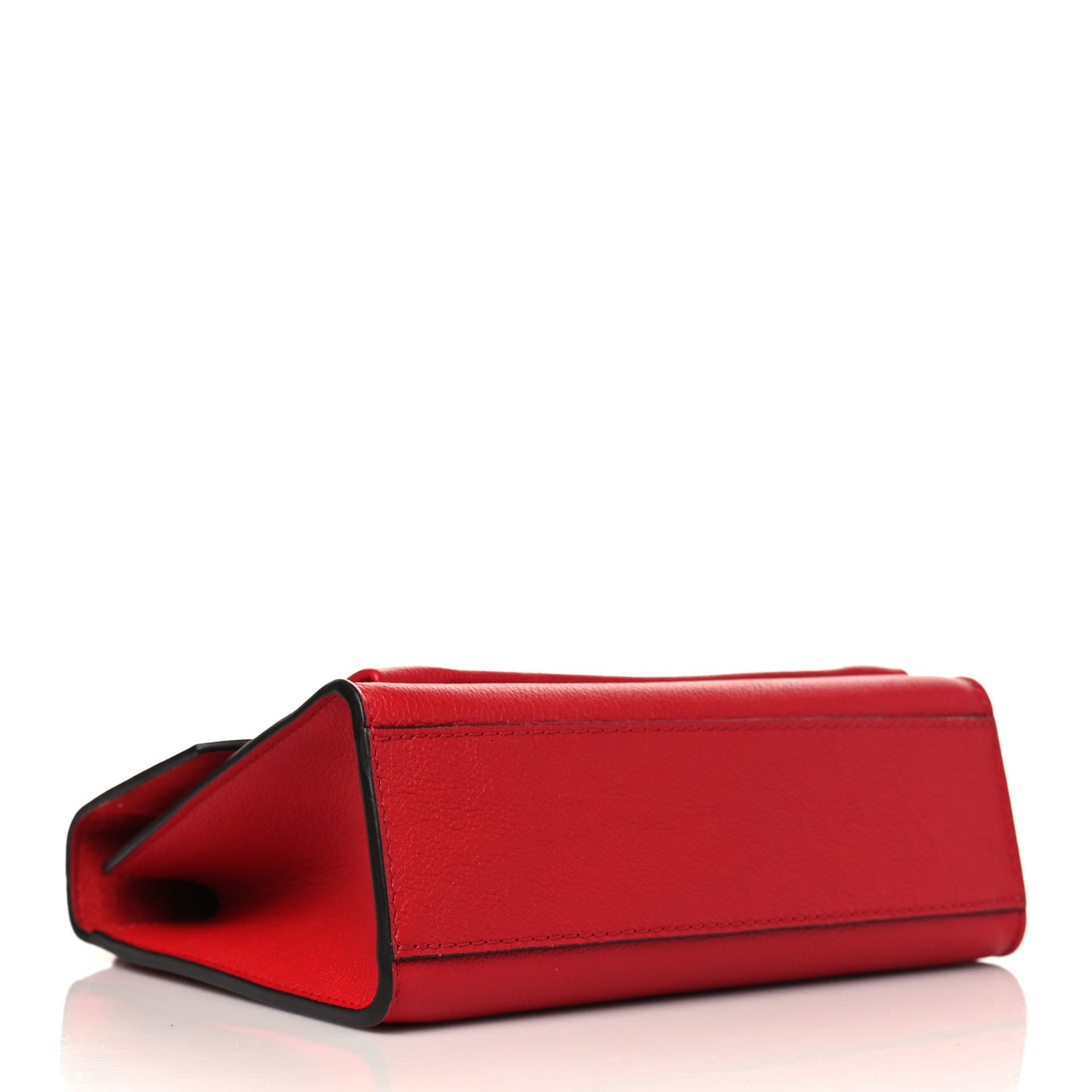 Soft Calfskin Mylockme Chain Bag BB Rubis