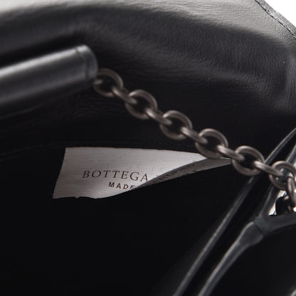 Bottega Veneta Nappa Intrecciato Continental Chain Wallet Nero Black 8 of 10