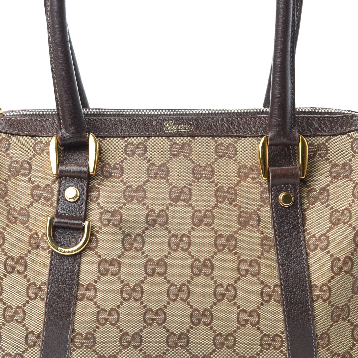 Monogram Small Abbey Boston Dark Brown