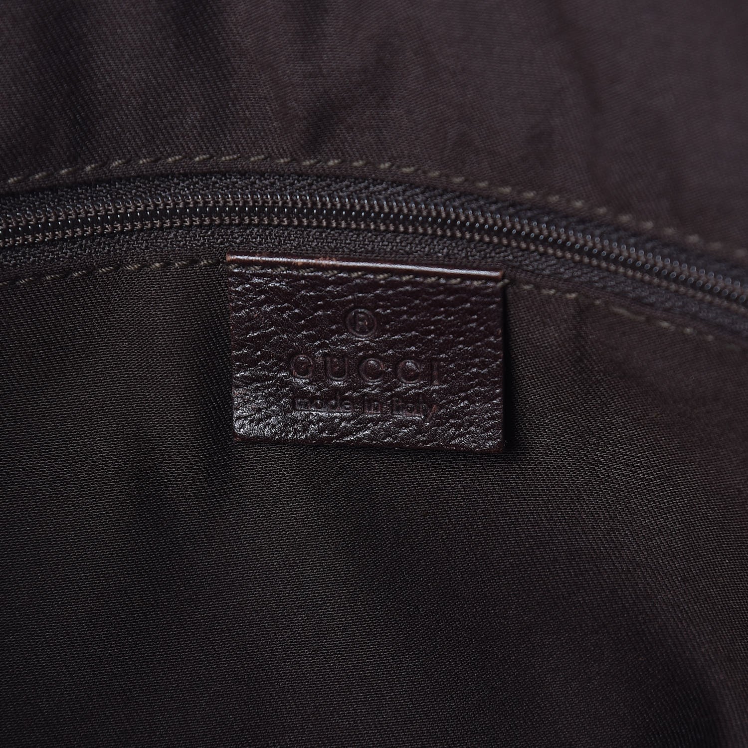 Gucci Monogram Medium Abbey Tote Dark Brown 6 of 19