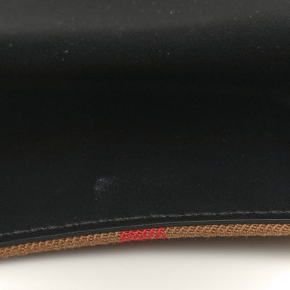 Burberry House Check Luna French Wallet Black 11 of 12