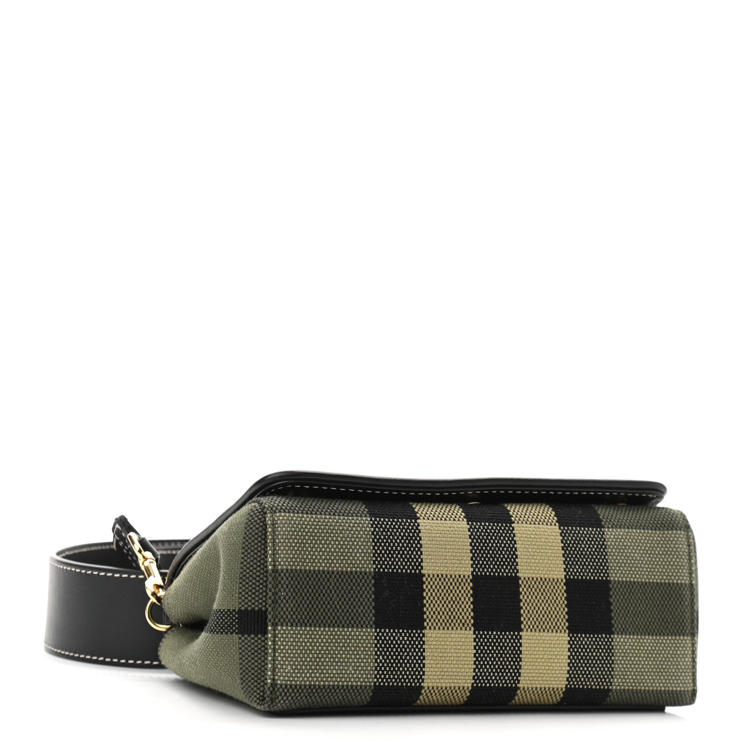 Burberry Vintage Check Hackberry Crossbody Bag Military Green 4 of 9