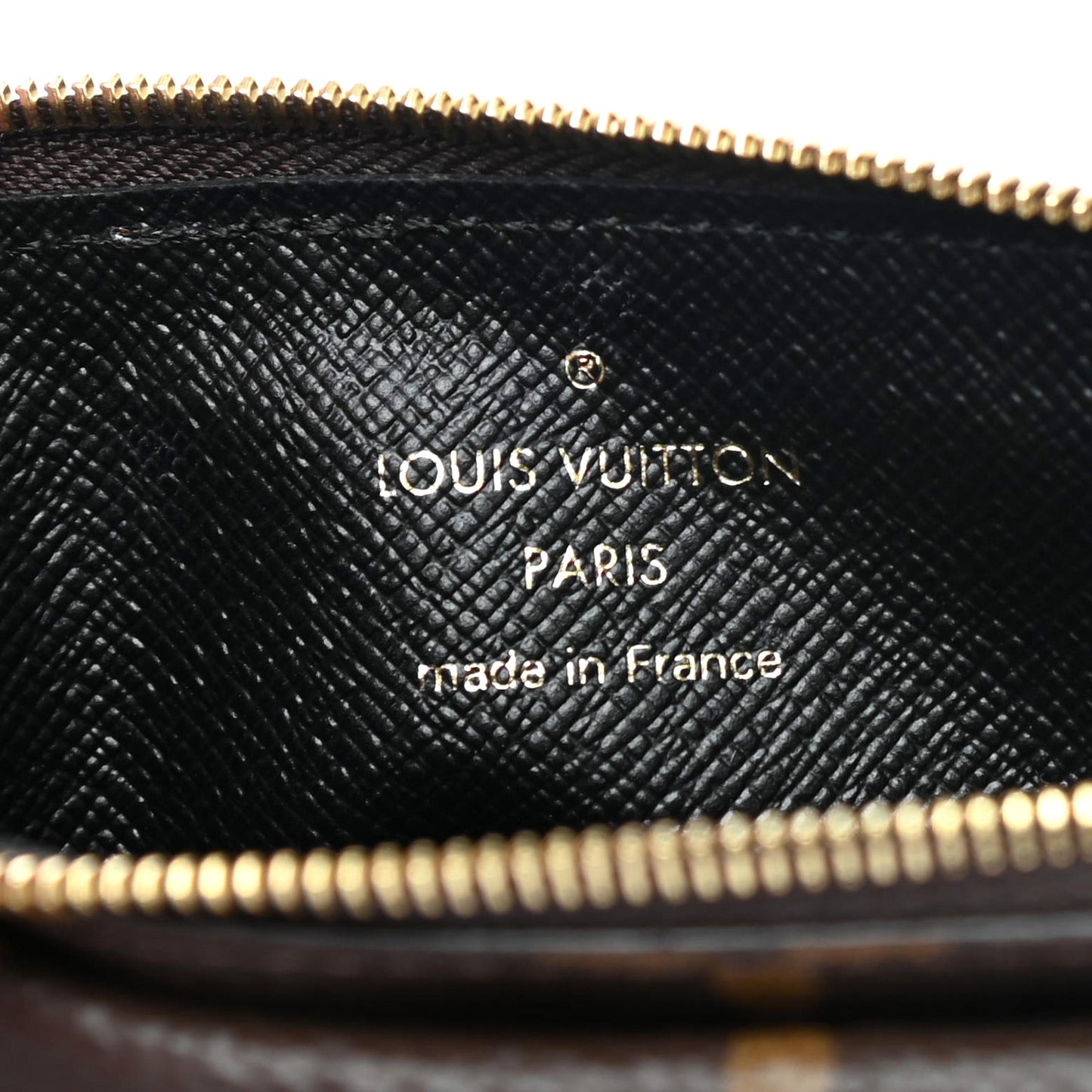 Monogram Recto Verso Card Holder Black