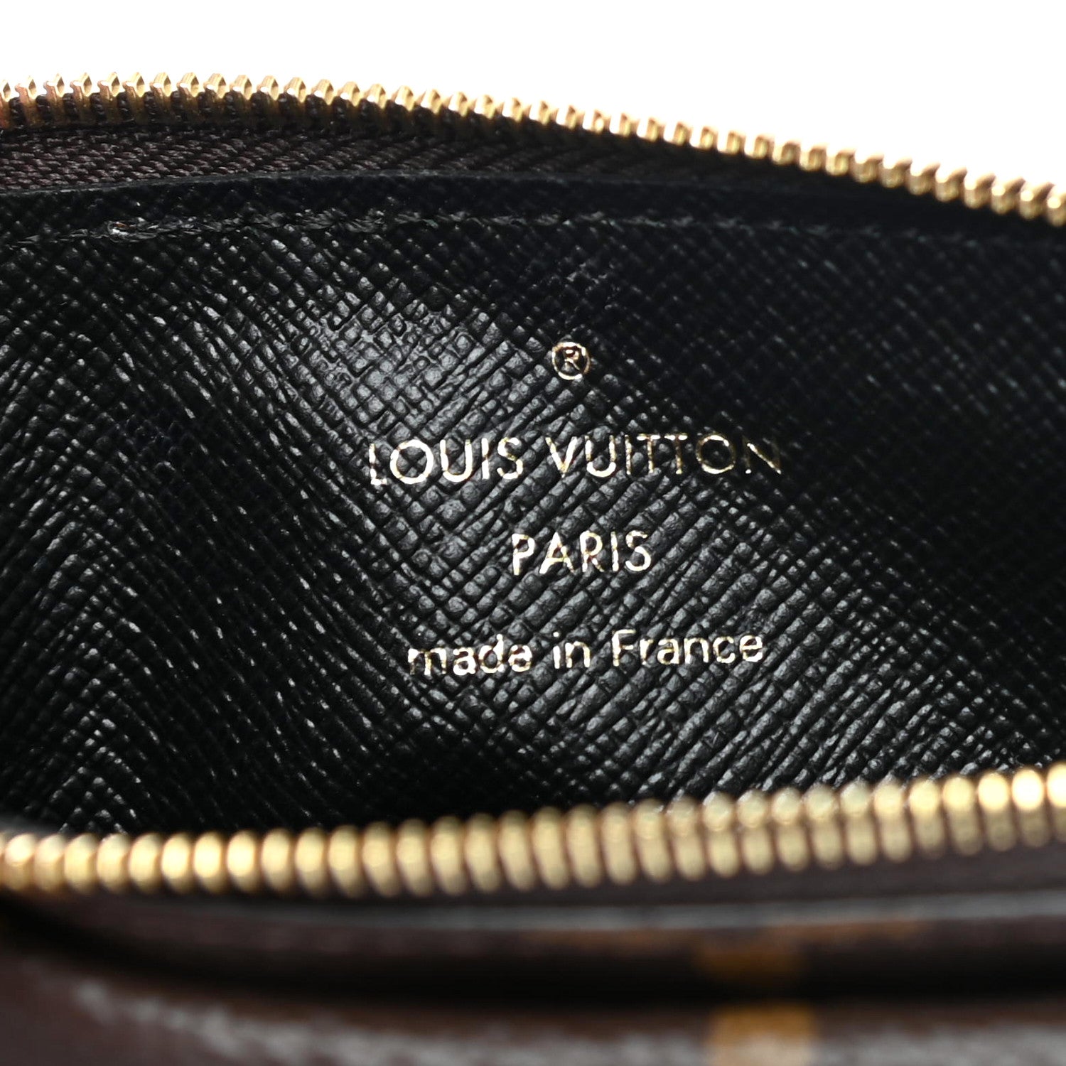 Louis Vuitton Monogram Recto Verso Card Holder Black 6 of 14