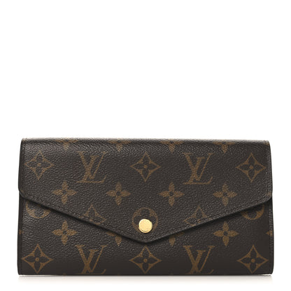 Louis Vuitton Monogram Sarah Wallet NM 1 of 6