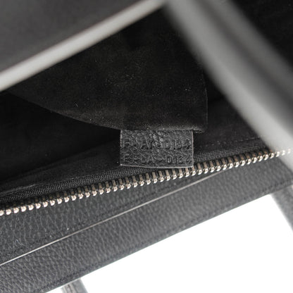 Celine Drummed Calfskin Micro Luggage Black 6 of 7