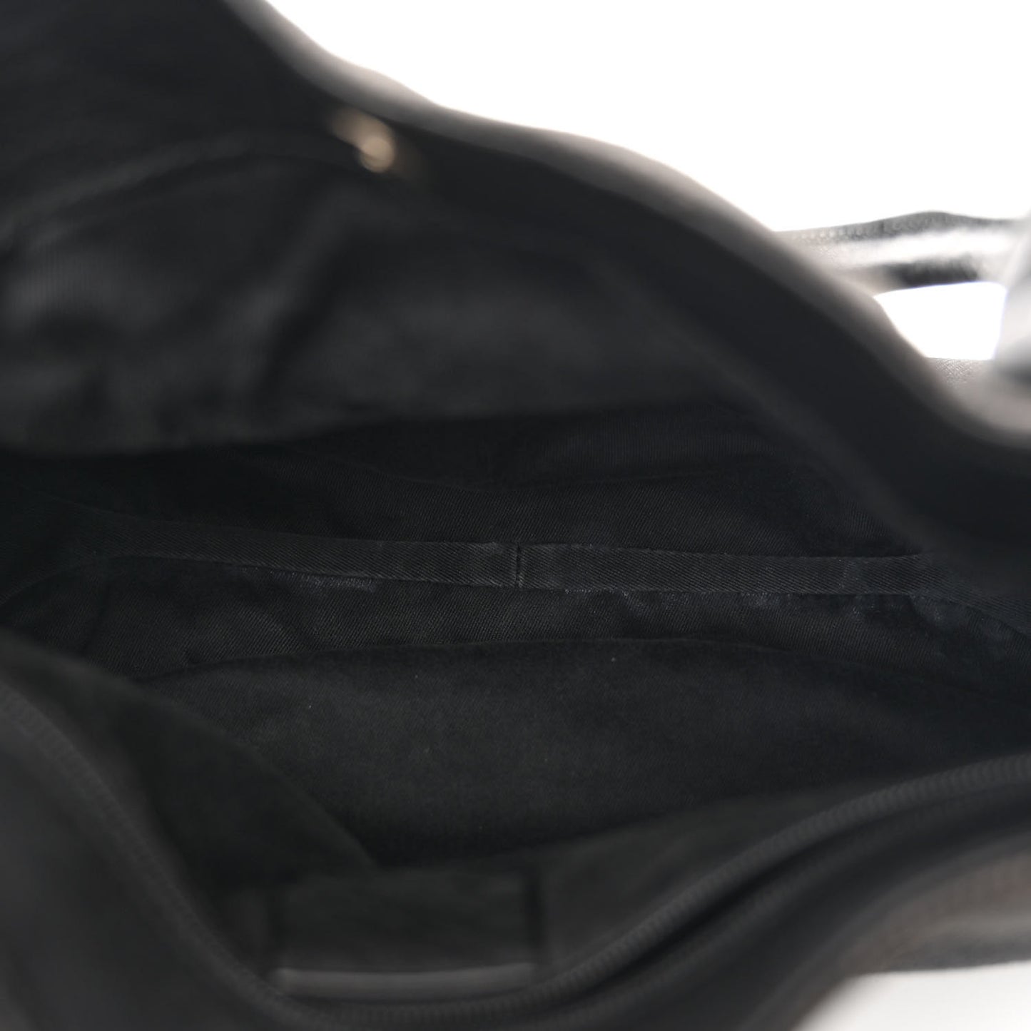 Monogram Denim GG Shoulder Bag Black