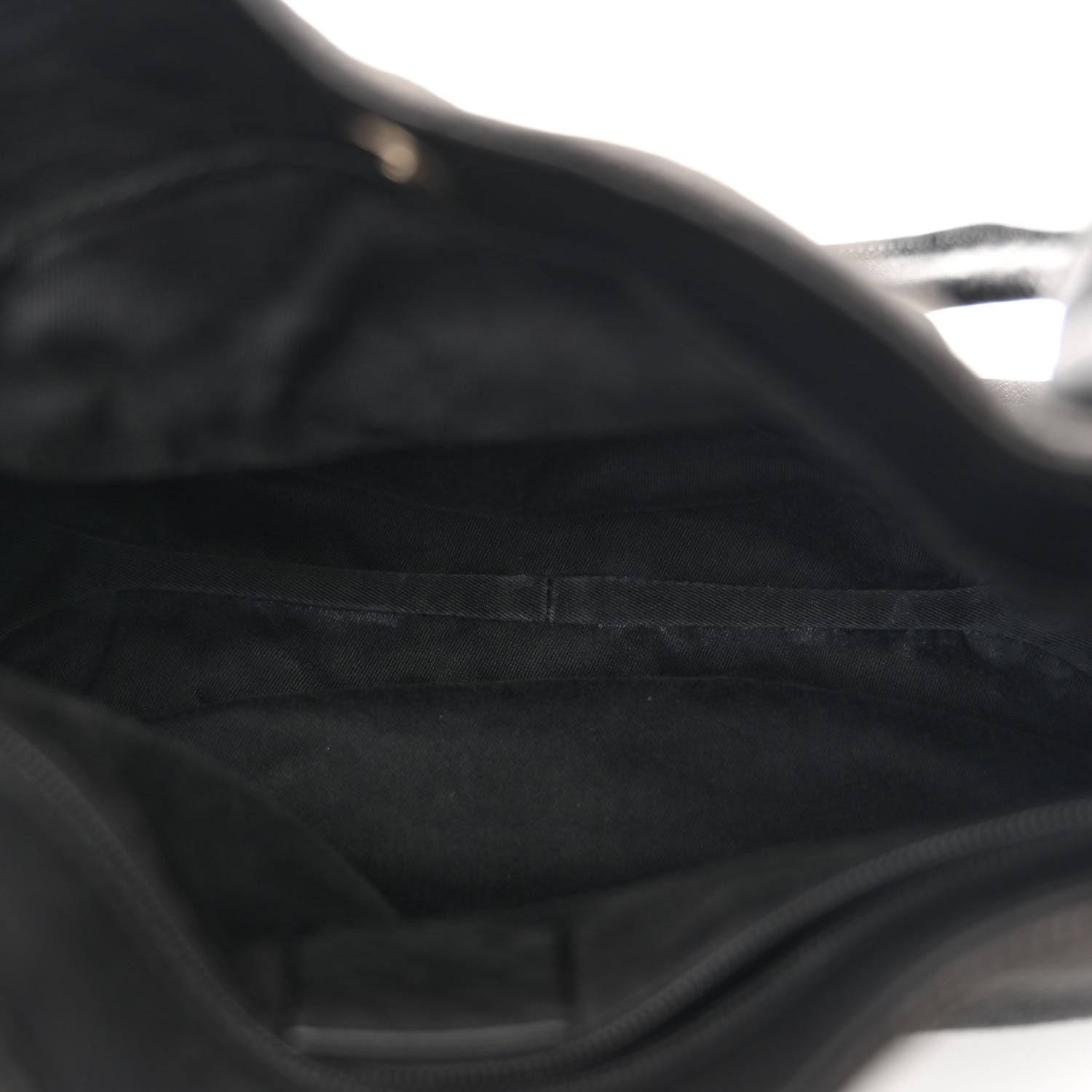 Gucci Monogram Denim GG Shoulder Bag Black 5 of 12