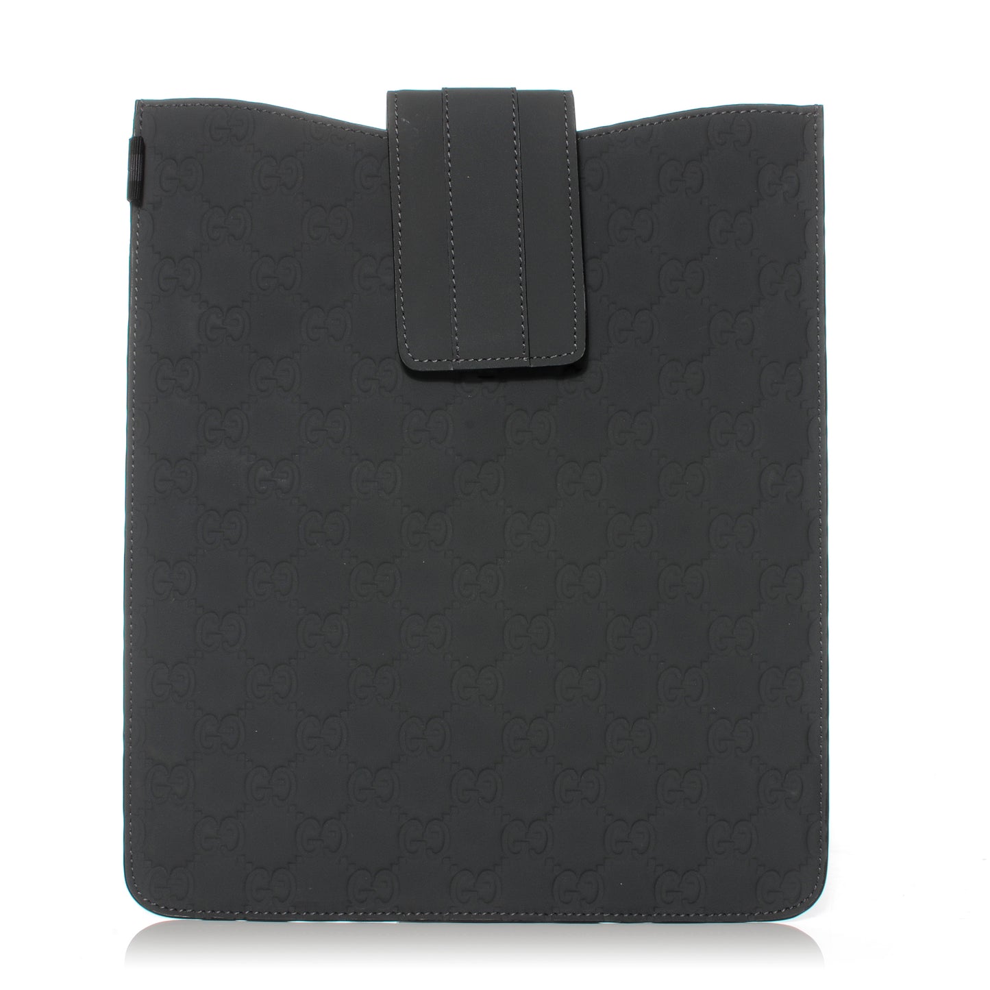 Rubber Guccissima Ipad Case Charcoal