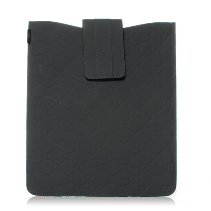 Gucci Rubber Guccissima Ipad Case Charcoal 1 of 6