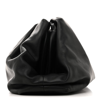 Bottega Veneta Smooth Butter Calf The Pouch Oversized Clutch Black 10 of 10