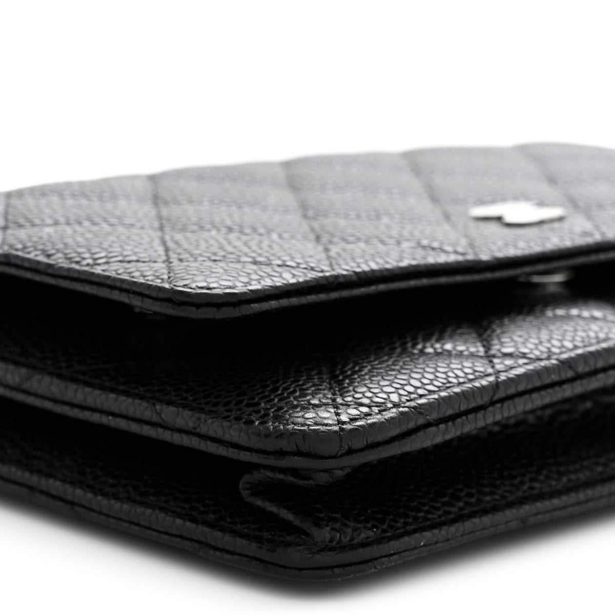 Chanel Caviar Quilted Wallet on Chain WOC Black 9 of 11