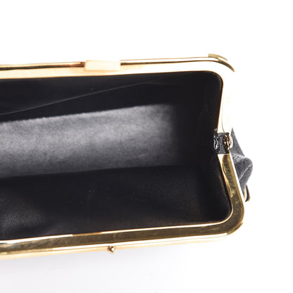Louis Vuitton French Kiss Lock Coin Purse Black 4 of 7