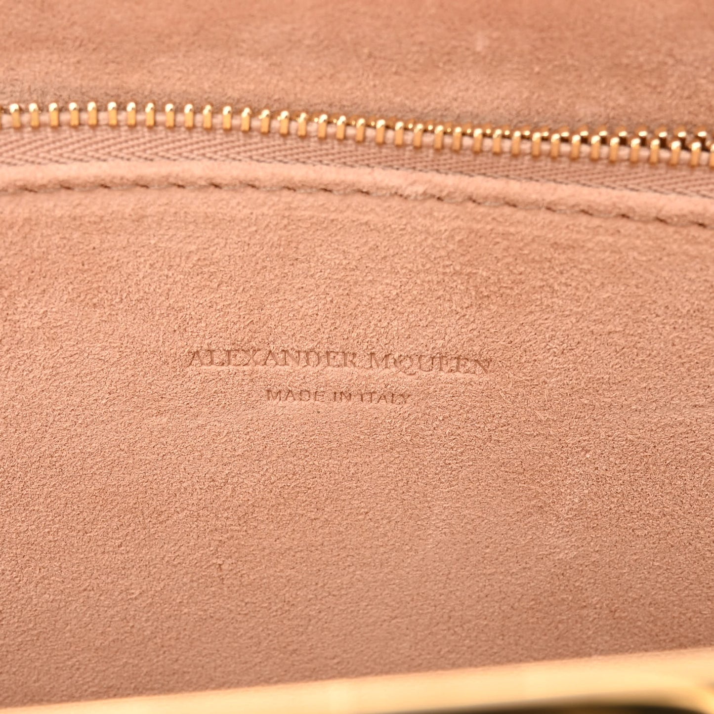 Calfskin Crocodile Embossed Knuckle Flat Clutch Red