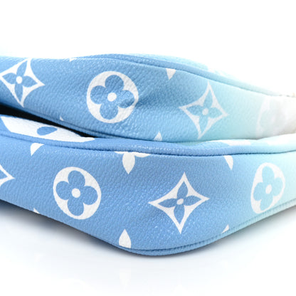 Louis Vuitton Monogram Giant By The Pool Multi Pochette Accessories Blue 8 of 11