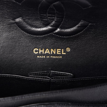 Chanel Caviar Quilted Medium Double Flap Black 6 of 10