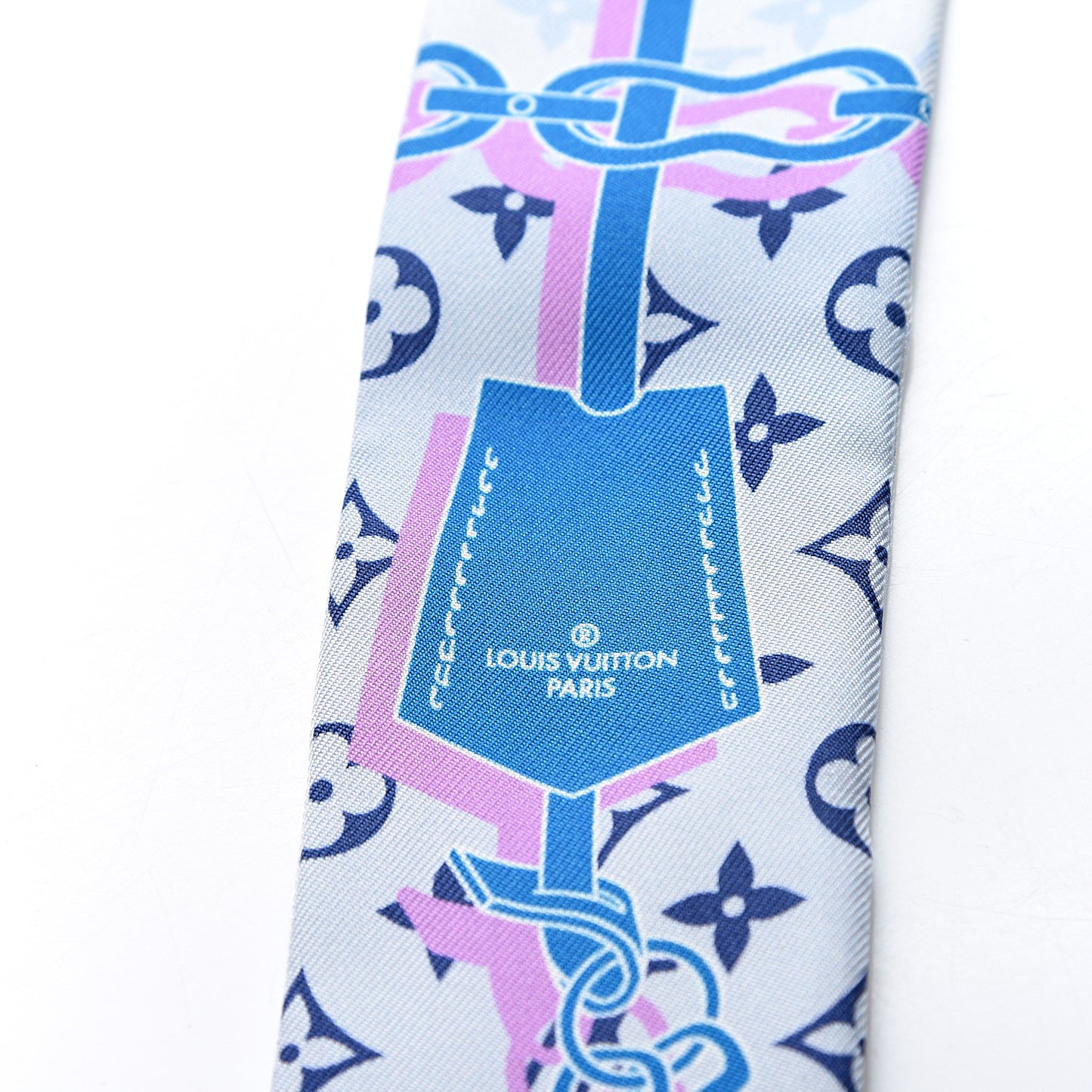 Silk Monogram Rising Confidential BB Bandeau Denim