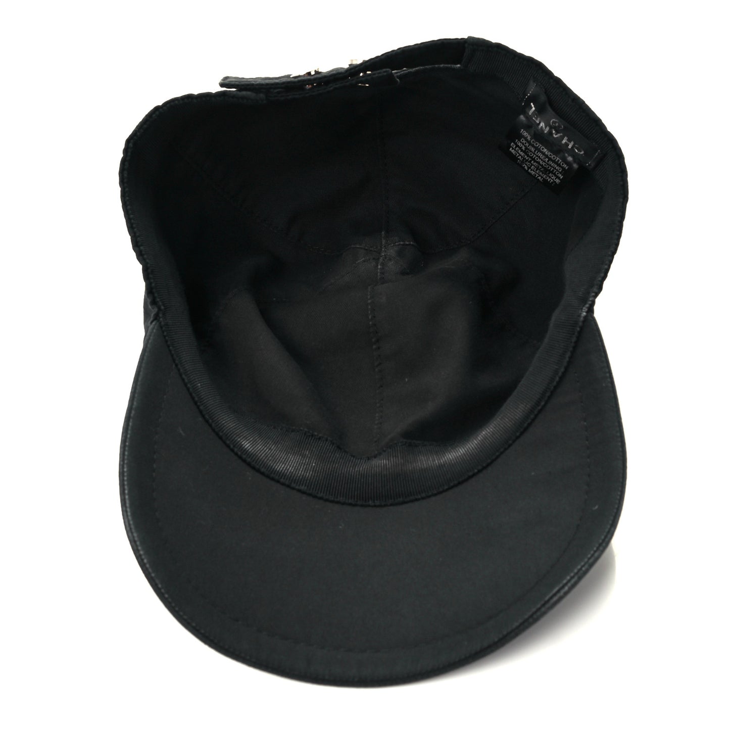 Cotton CC Cap Hat Black