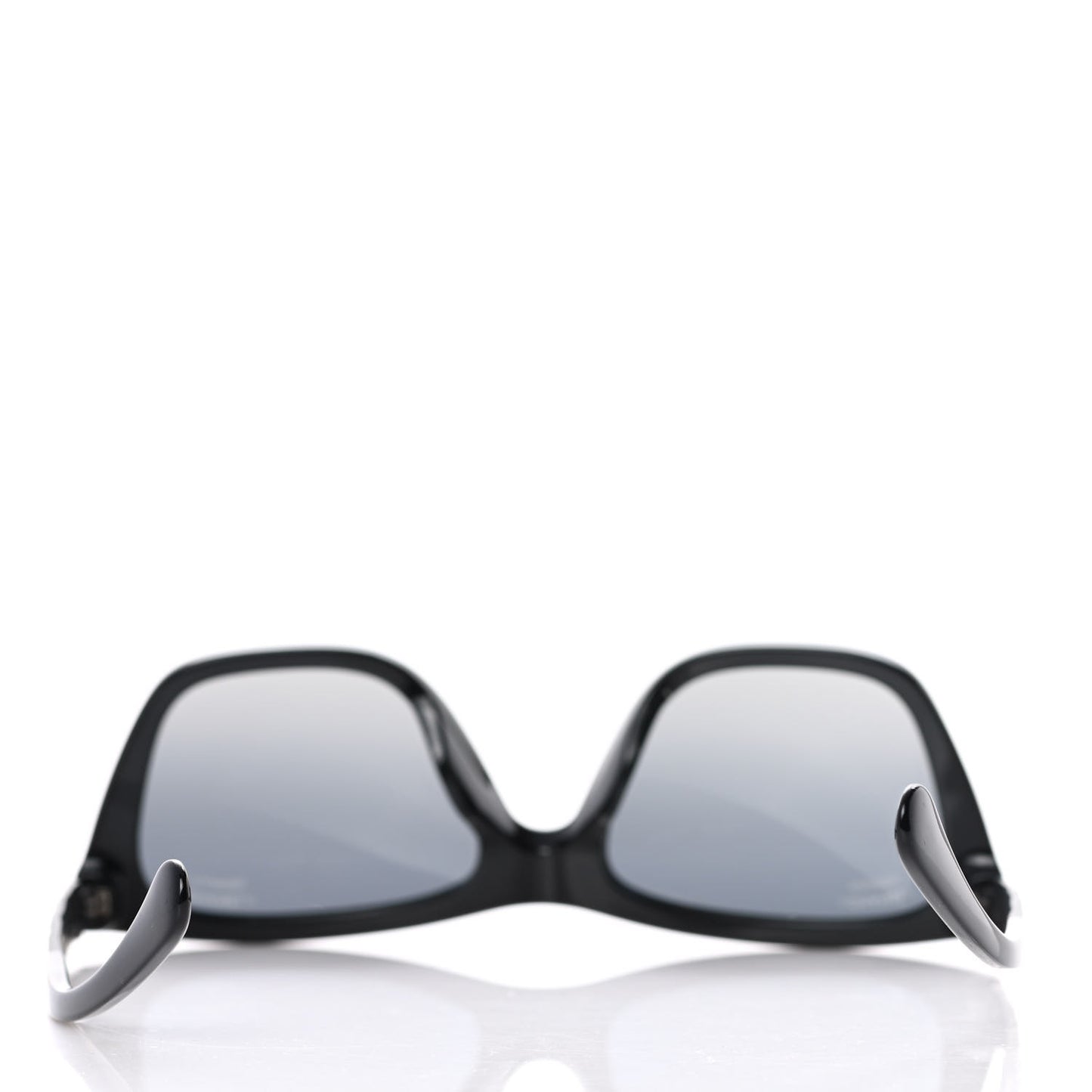 Acetate Metal Polarized Rectangle Sunglasses 5442 Black