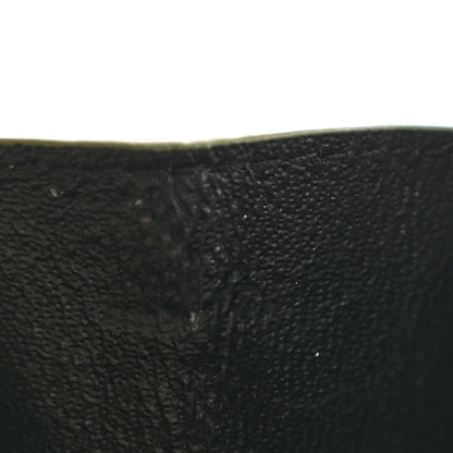 Saint Laurent Grain De Poudre Matelasse Chevron Monogram Chain Wallet Pistachio 11 of 12