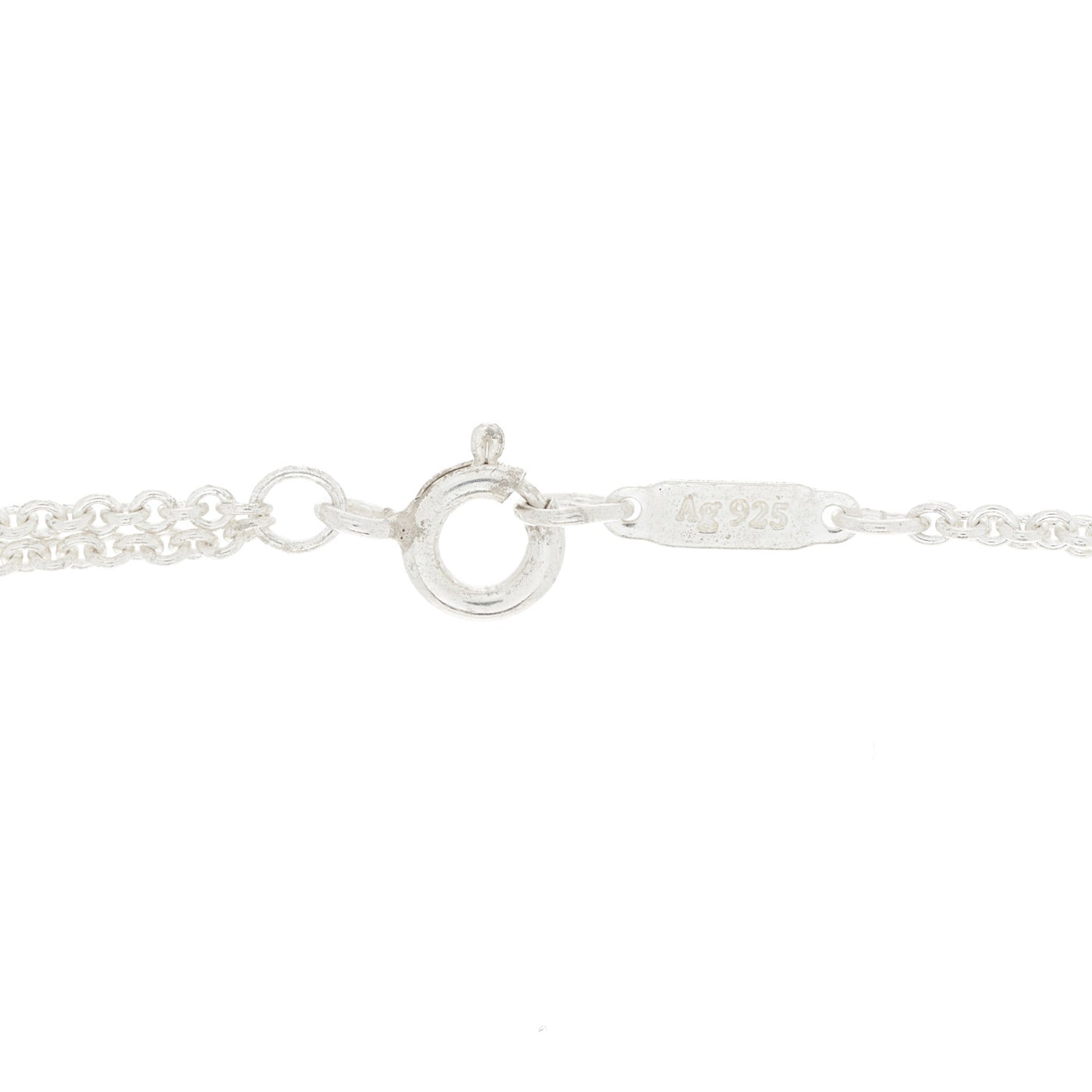 Sterling Silver Infinity Pendant Necklace