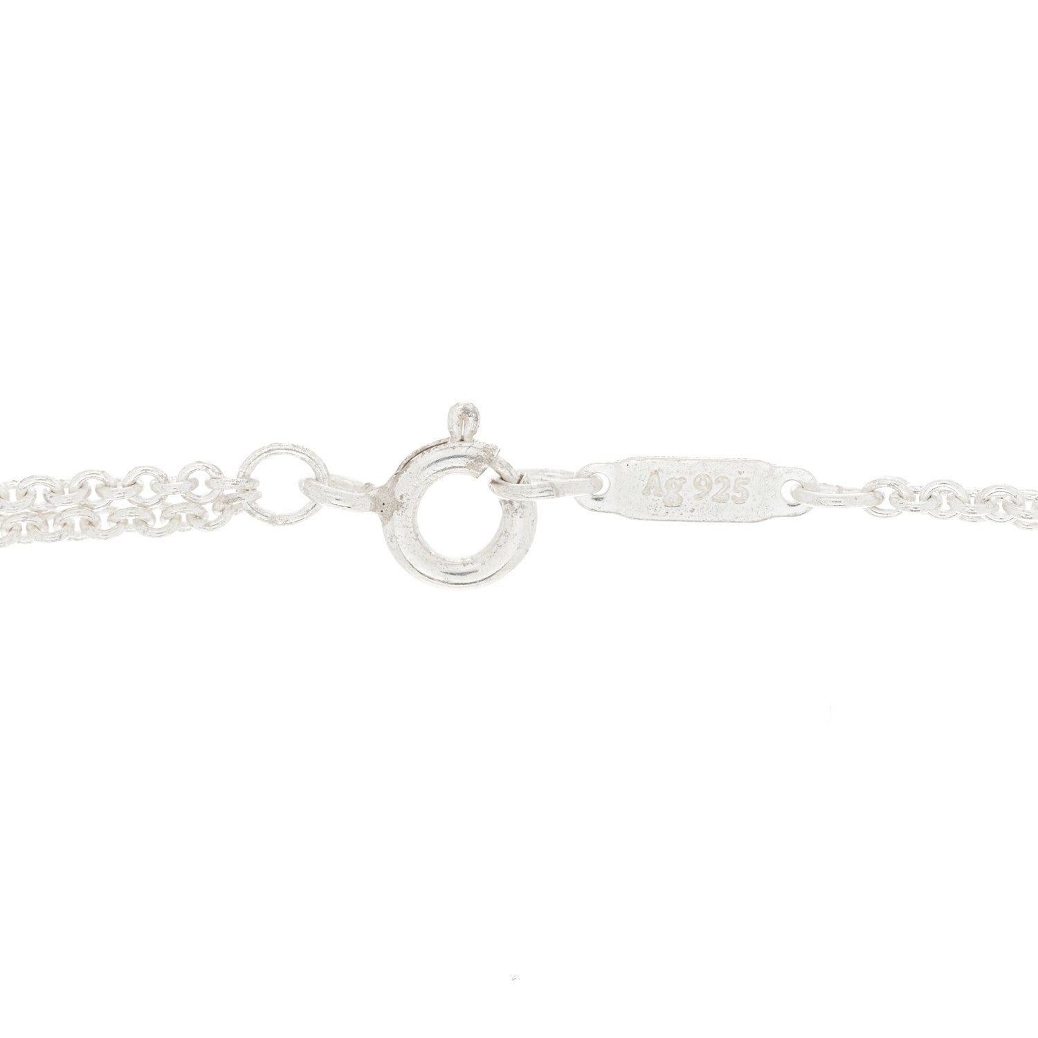 Tiffany Sterling Silver Infinity Pendant Necklace 5 of 6