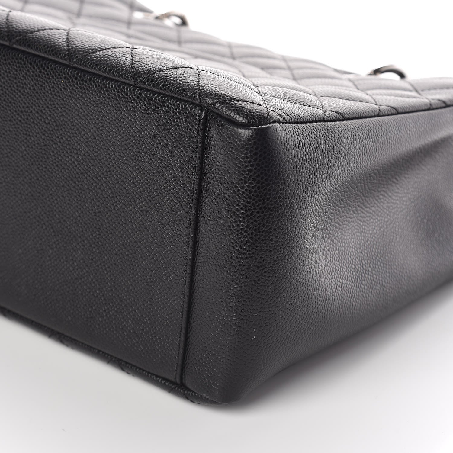 Chanel Caviar Quilted Grand Shopping Tote GST Black 10 of 11