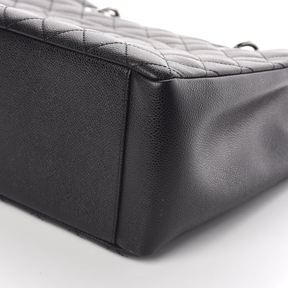 Chanel Caviar Quilted Grand Shopping Tote GST Black 10 of 11