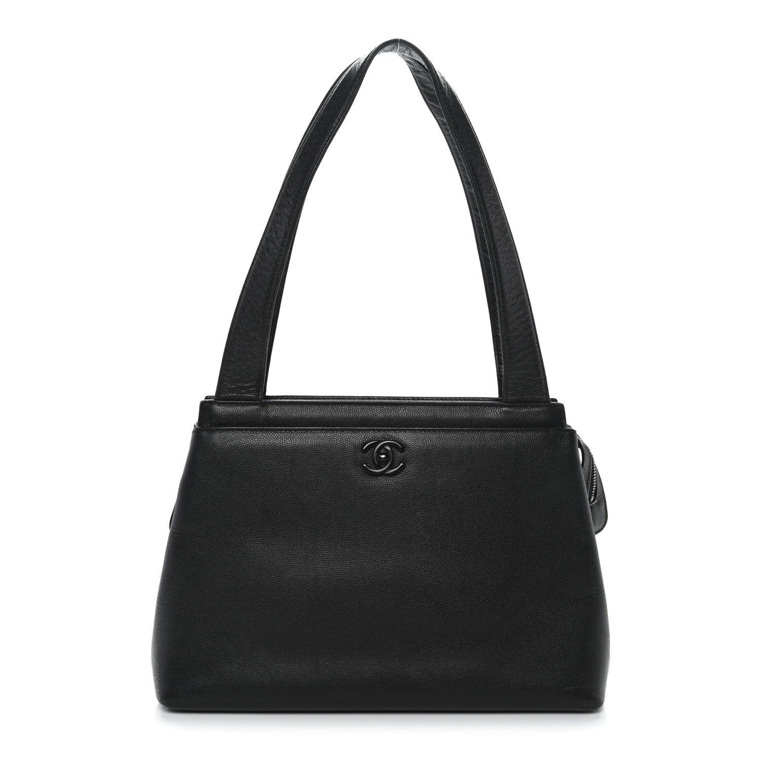 Chanel Caviar CC Shoulder Bag Black 1 of 15