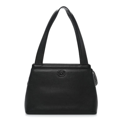 Chanel Caviar CC Shoulder Bag Black 1 of 15