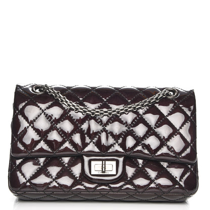 Chanel Patent Quilted 2.55 Reissue 225 Flap Dark Purple 1 of 7