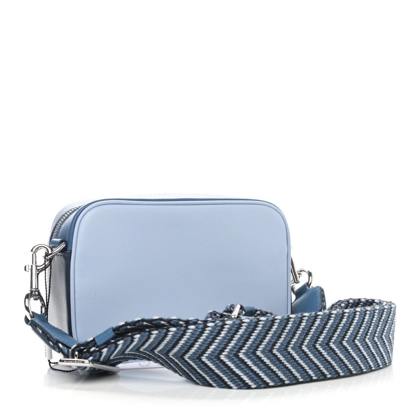 Calfskin Signet Flash Camera Bag Blue
