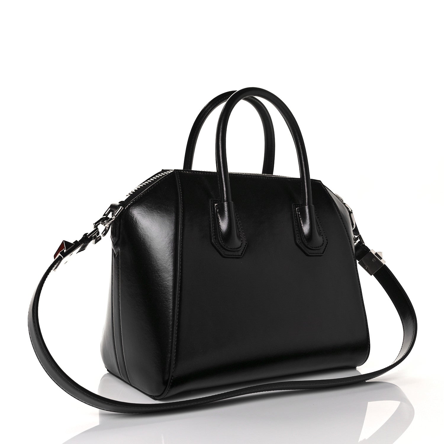 Givenchy Shiny Lord Calfskin Small Antigona Black 3 of 9