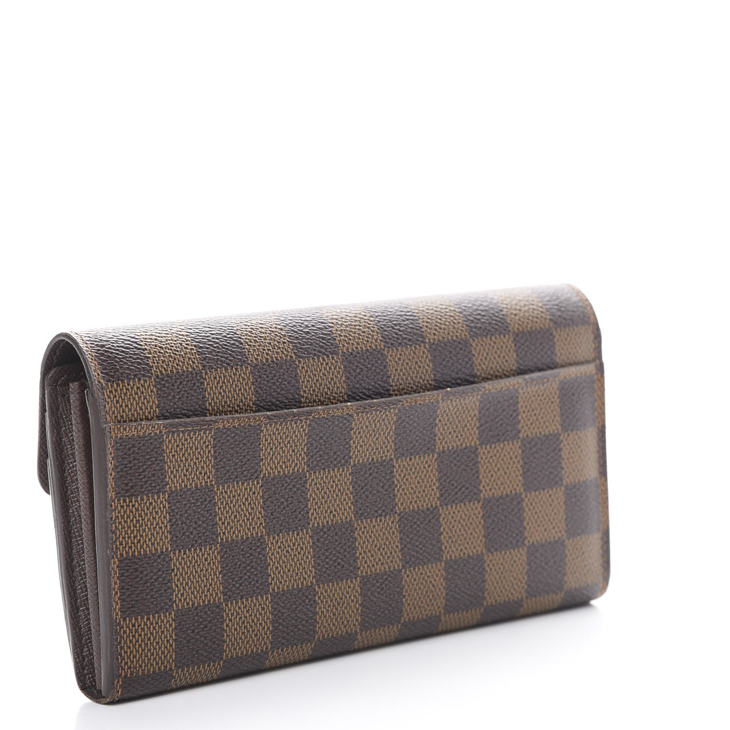 Louis Vuitton Damier Ebene Sarah Wallet NM 2 of 12