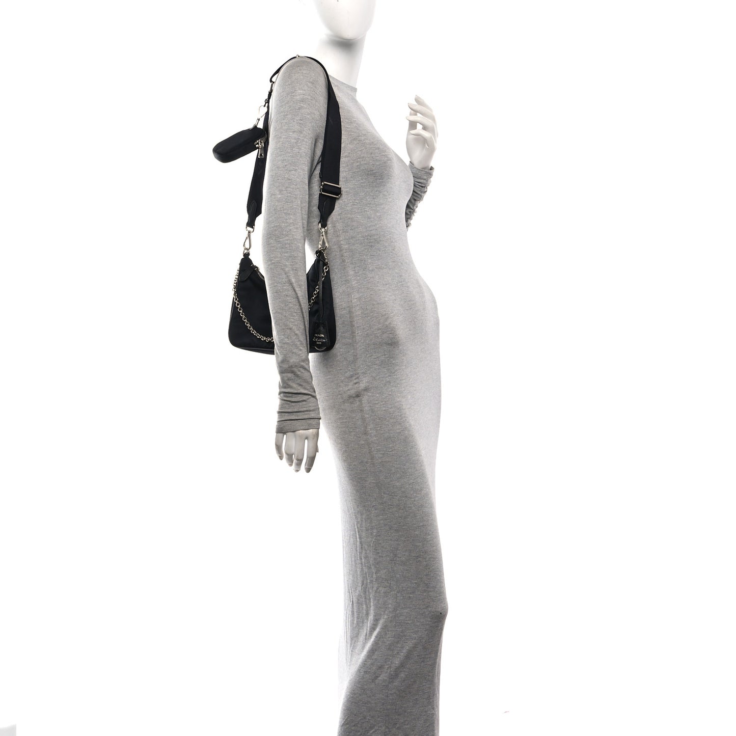 Nylon Re-Edition 2005 Shoulder Bag Black