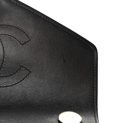 Chanel Grained Calfskin Chevron Stitched Backpack Black 11 of 12
