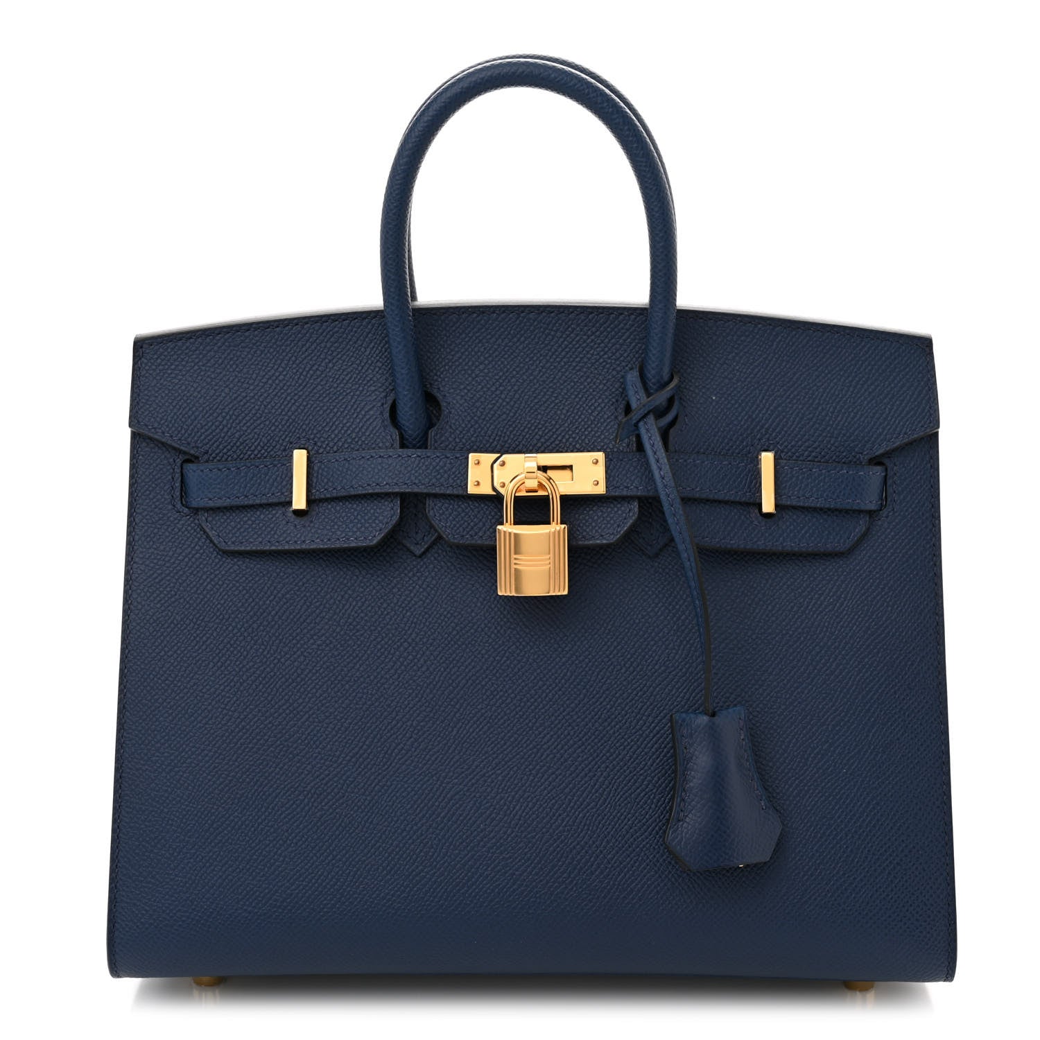 Hermes Epsom Birkin Sellier 25 Bleu Navy 1 of 12