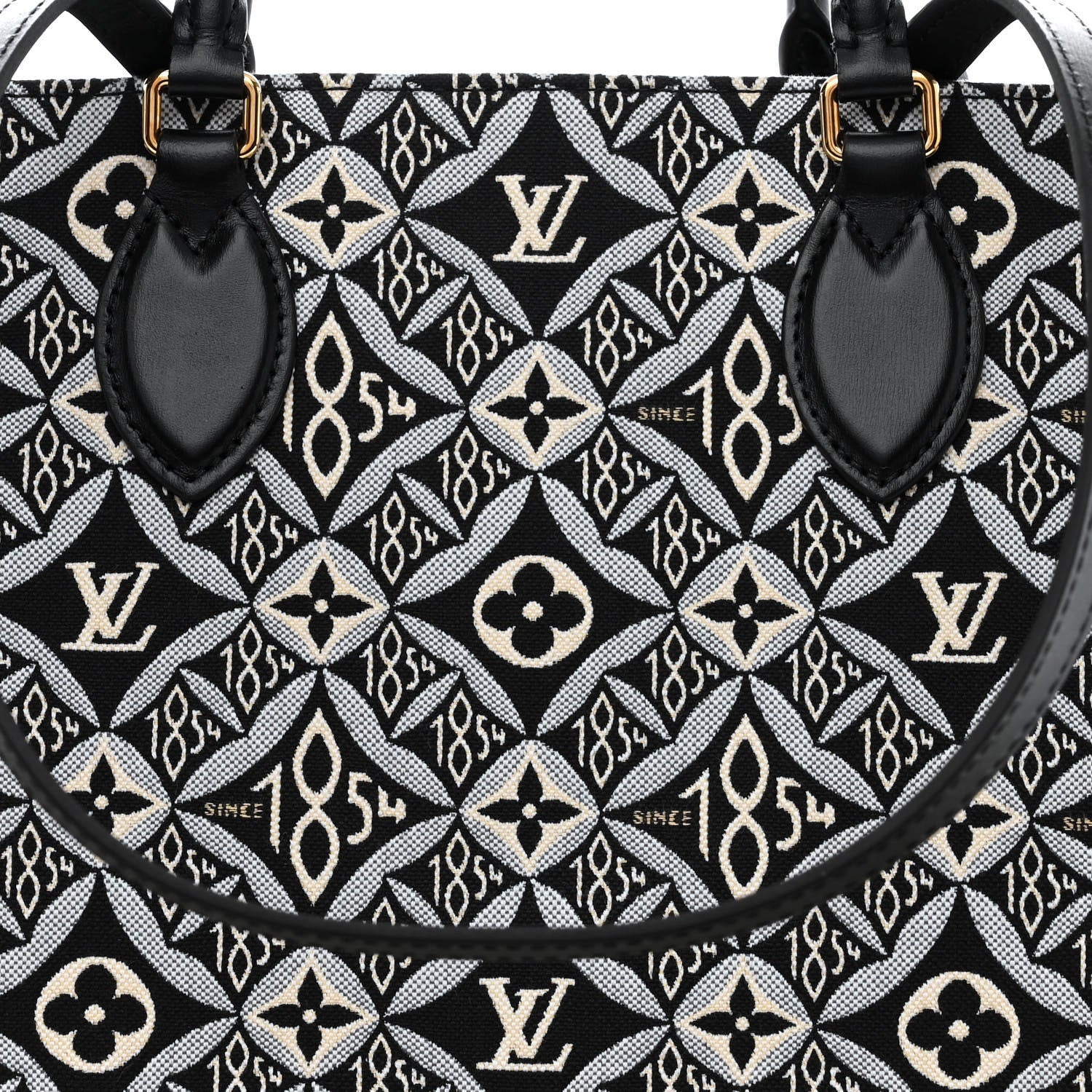 Louis Vuitton Jacquard Since 1854 Onthego GM Grey 8 of 10